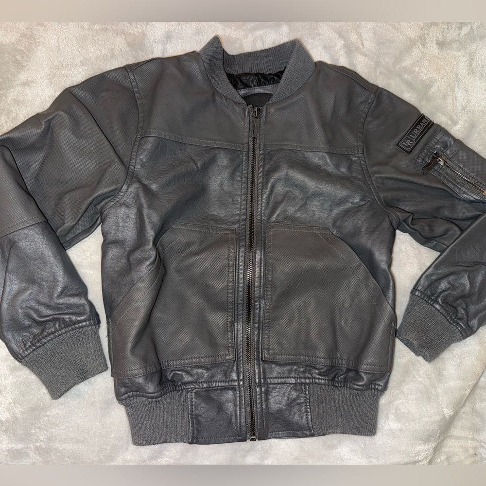 Urban Republic Kids Gray Bomber Jacket